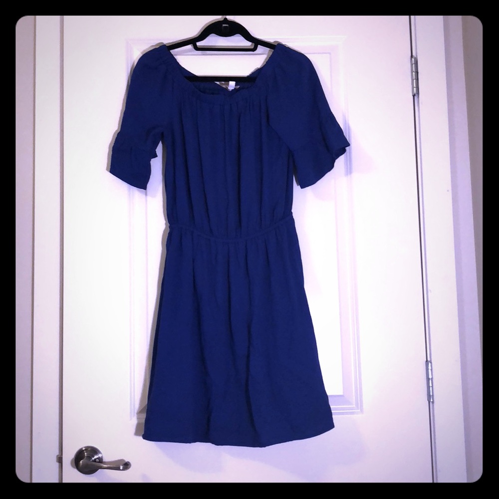 Blue dress
